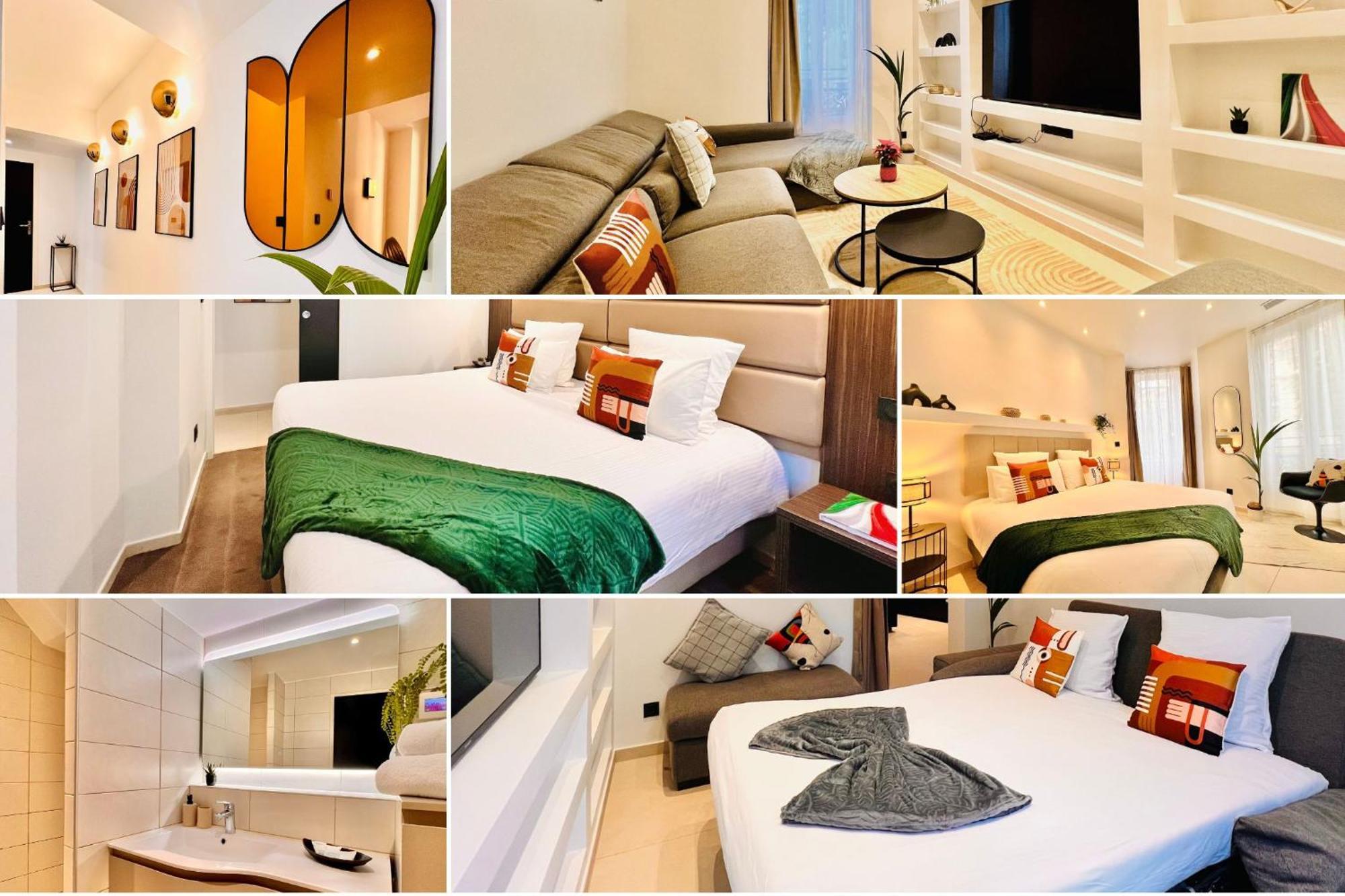 Apartment Malaussena - Reception 24&7 - Center Liberation 니스 외부 사진